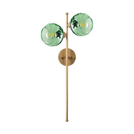 Opviq Lámpara de Pared Menta y Oro